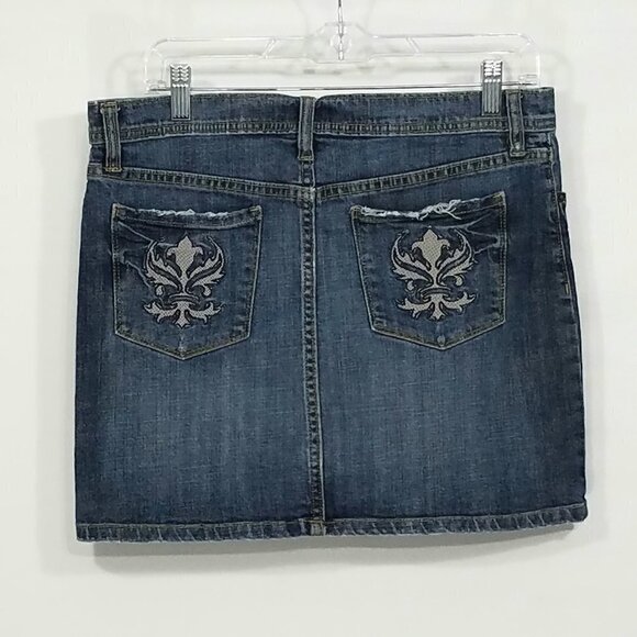 Gap  Denim Mini Skirt  Size 6 - Picture 1 of 3